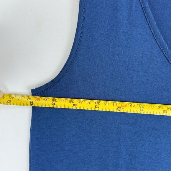 Soft Surroundings Tank Top Women Size M Navy Blue - Picture 8 of 13